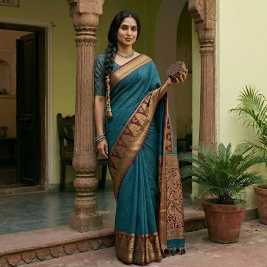 Sharad -  Kanchi/chettinad/sungudi Cottons
